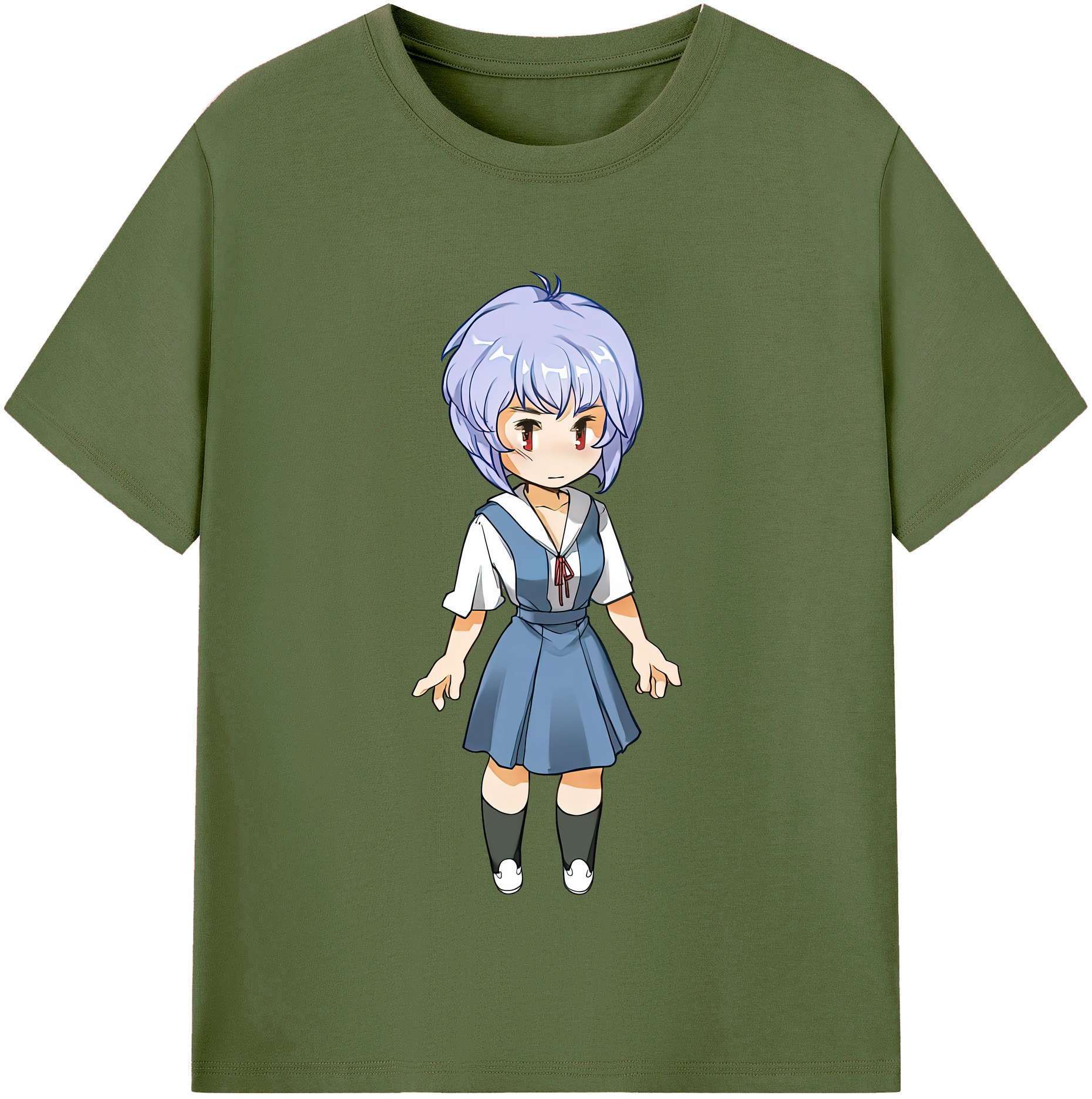 （画像用） EVA 新世紀エヴァンゲリオン 綿100％半袖Tシャツ（フロントプリント）